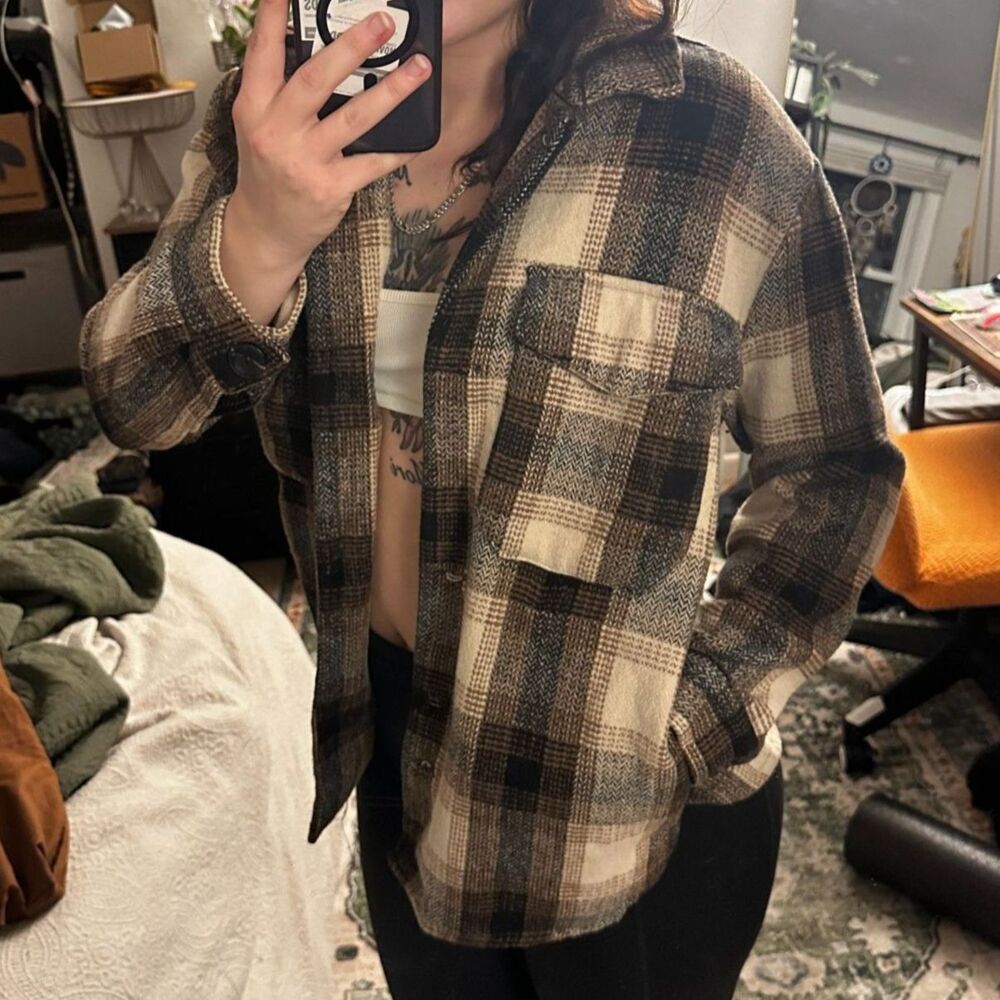 Miss Selfie Flannel
